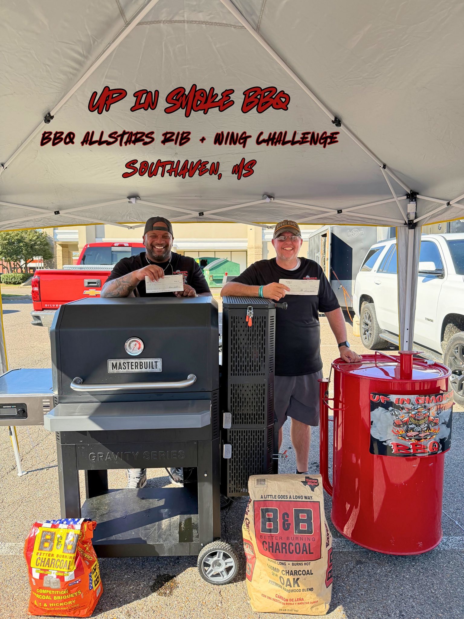 Up In Smoke BBQ at BBQ ALLstars Rib and Wing Challenge in Southaven, MS